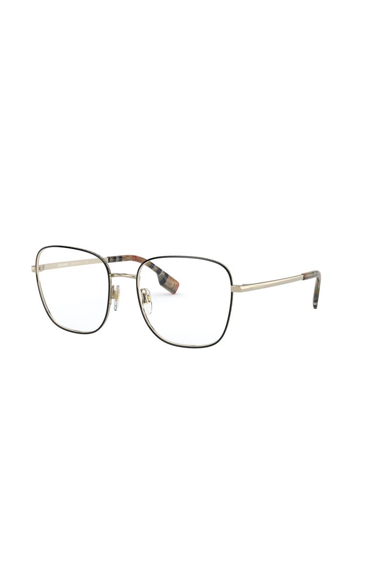 Burberry 54mm Square optical glasses, Main, color, Black
