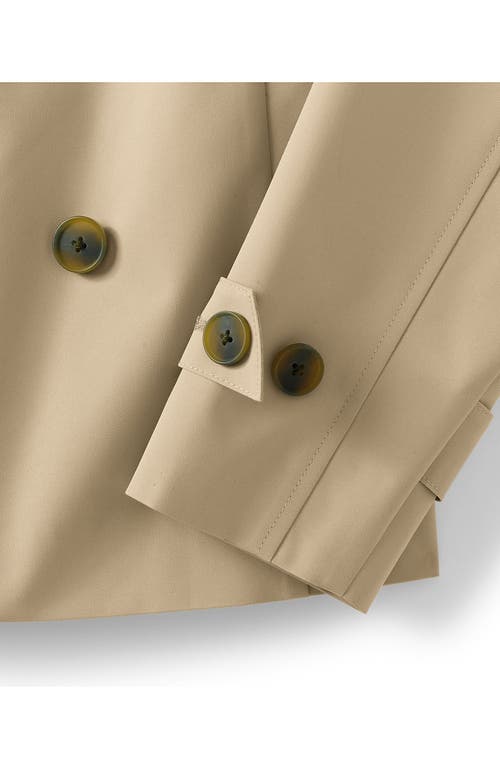 LANDS' END LANDS' END TRENCH RAIN JACKET