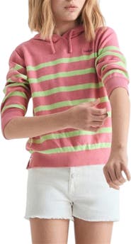 Scalpers Striped tricot hoodie