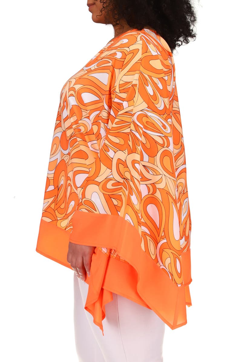 MICHAEL Michael Kors Super Groovy Handkerchief Top, Alternate, color,