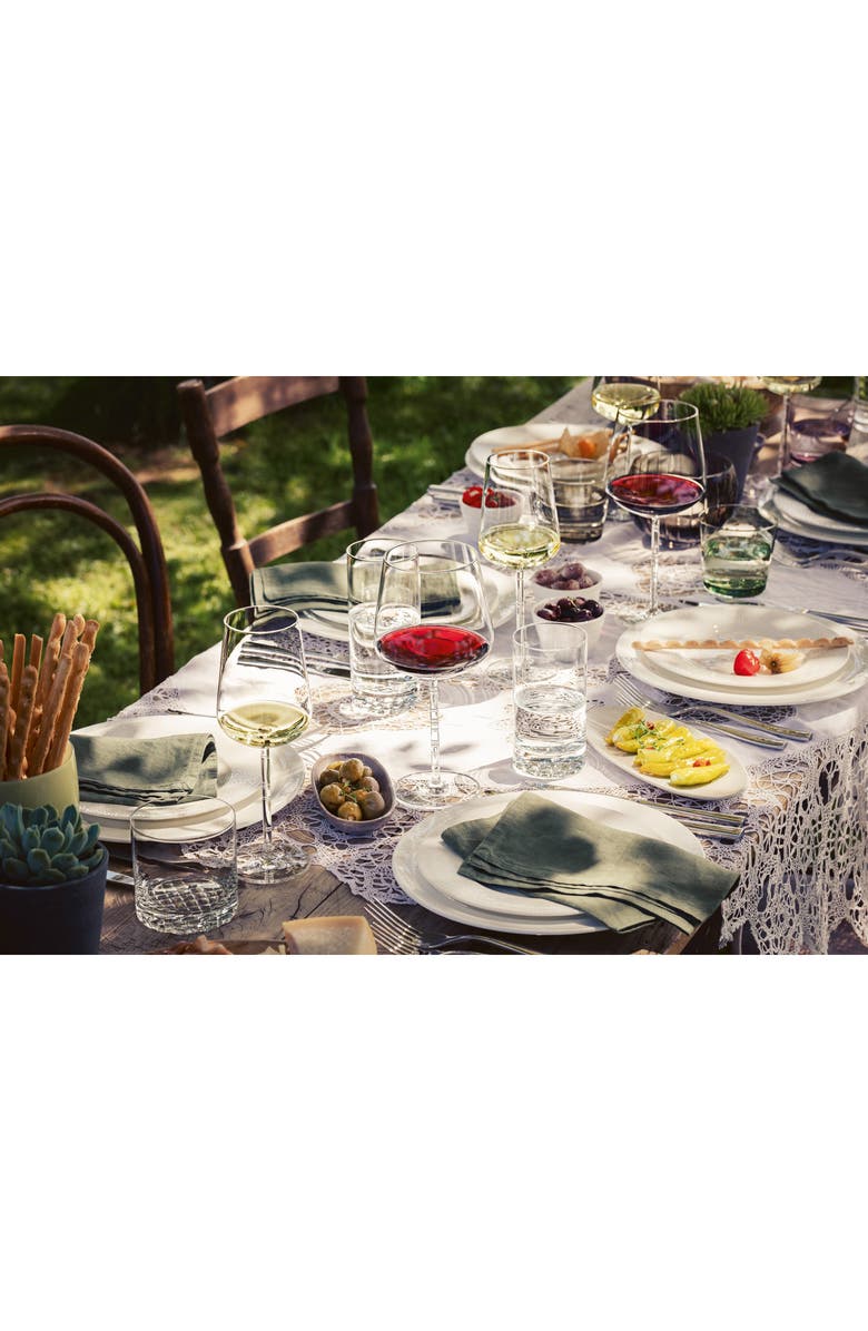 Fortessa Journey Set of 6 Beaujolais, Alternate, color, Clear