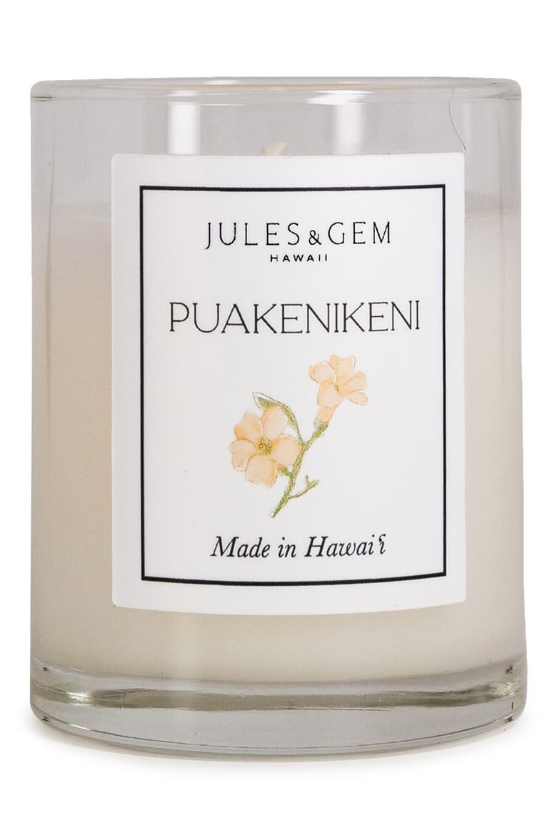 Scented Soy Wax Candle, Main, color, PUAKENIKENI