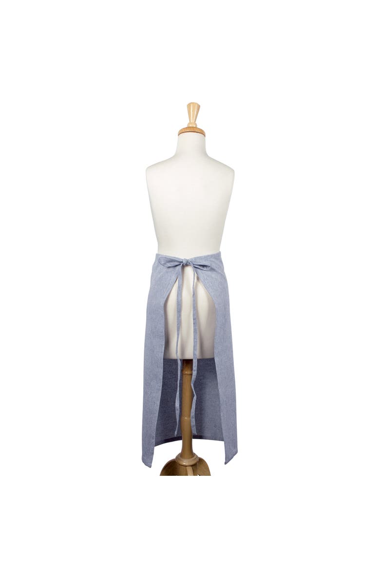 Bistro Chambray Apron Blue, Alternate, color, Blue