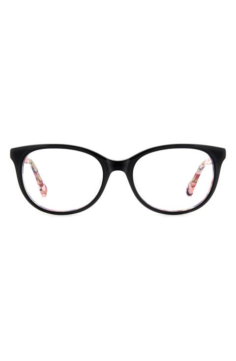 joshann 52mm oval optical glasses