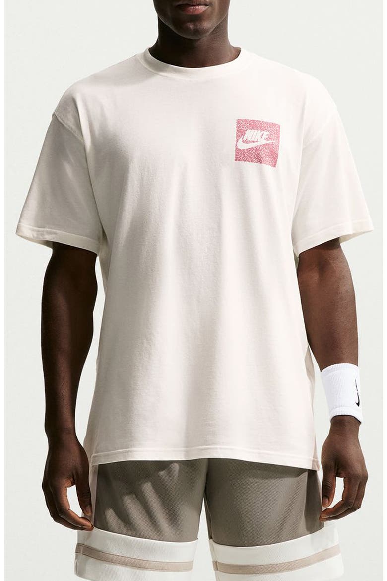 Ashbury Basketball T-Shirt, Main, color, SAIL