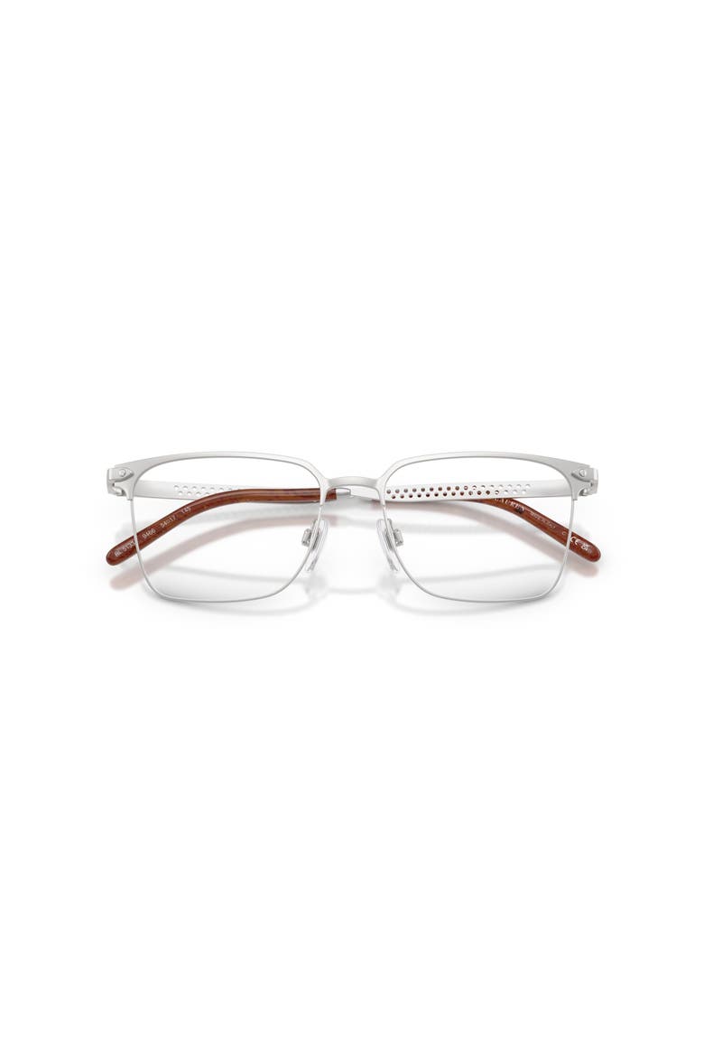 54mm Square optical glasses, Alternate, color, Transparent