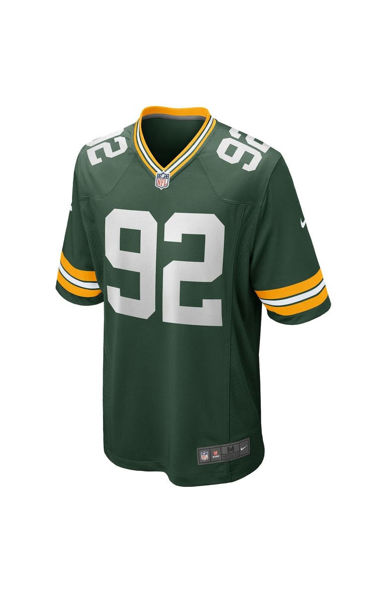 Nike Men's Nike Reggie White Green Green Bay Packers Game Retired Player Jersey, Alternate, color,