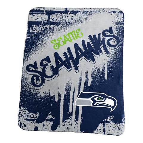 Seattle Seahawks 50" x 60" Classic Graffiti Fleece Throw Blanket