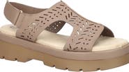Bella Vita Indigo Slingback Platform Sandal