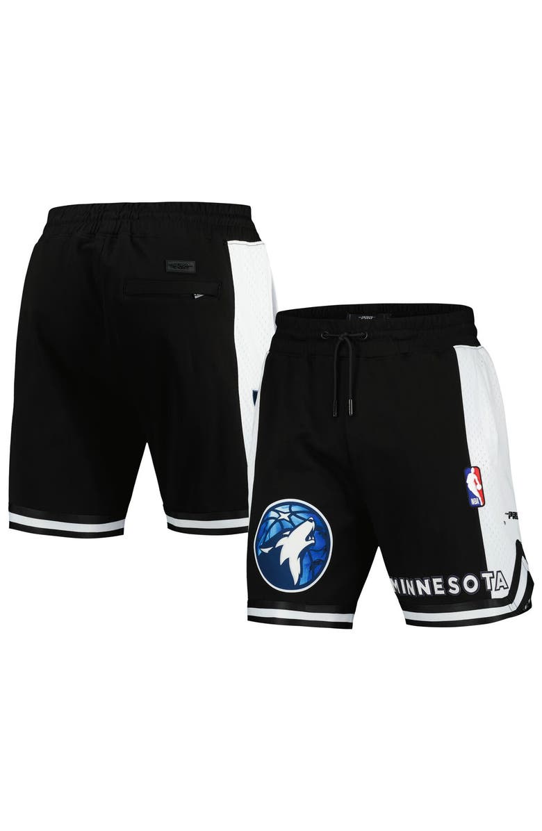 PRO STANDARD Men's Pro Standard Black Minnesota Timberwolves 2023/24 City Edition DK Shorts, Alternate, color, 