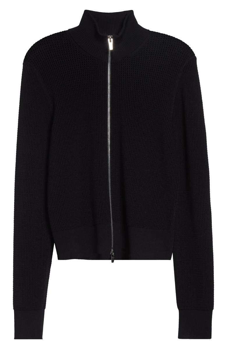 A.L.C. Jax Knit Zip Cardigan, Alternate, color, Navy