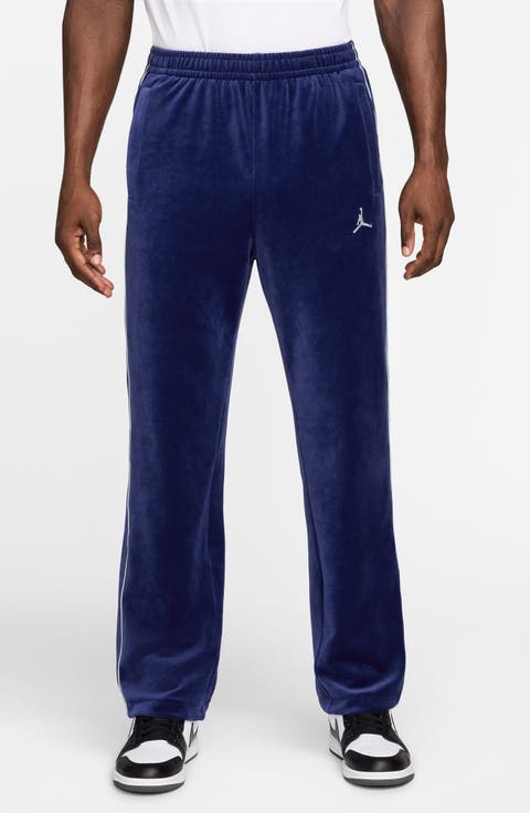 Jumpman Embroidered Velour Track Pants