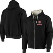 DUNBROOKE Men's Dunbrooke Black Tampa Bay Buccaneers Craftsman Thermal-Lined Full-Zip Hoodie