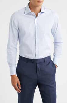 ZANETTI Plaid Dress Shirt