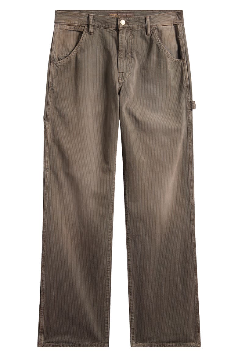 Cooper High Waist Straight Leg Carpenter Jeans, Main, color, HIBA