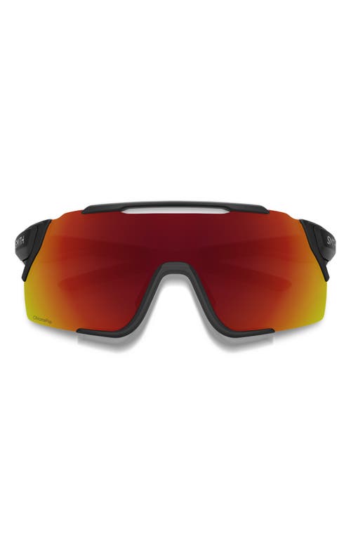 Smith Attack 130mm Chromapop™ Shield Sunglasses In Red