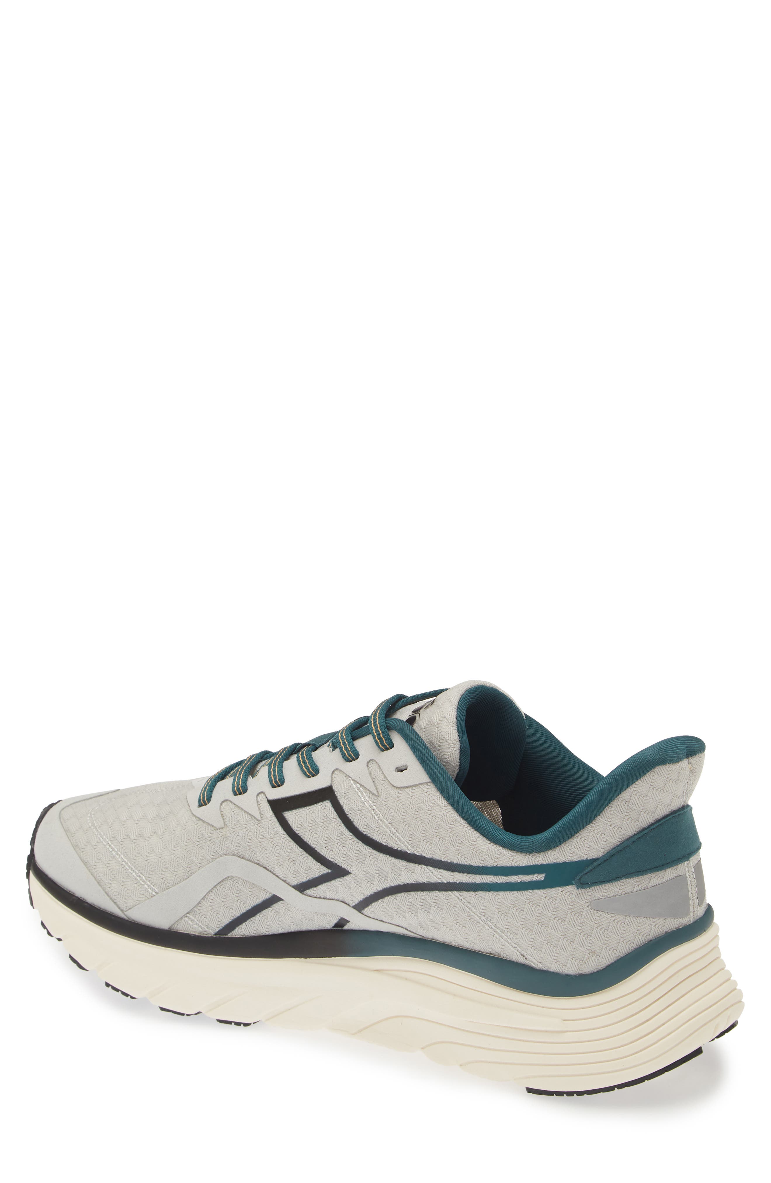 Equipe Nucleo Running Shoe, Alternate, color, SILVER DD/ BLACK/ MEDITERRANEA
