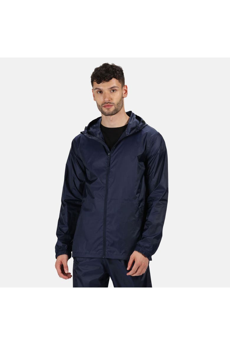 Pro Packaway Waterproof Breathable Jacket, Alternate, color, Navy