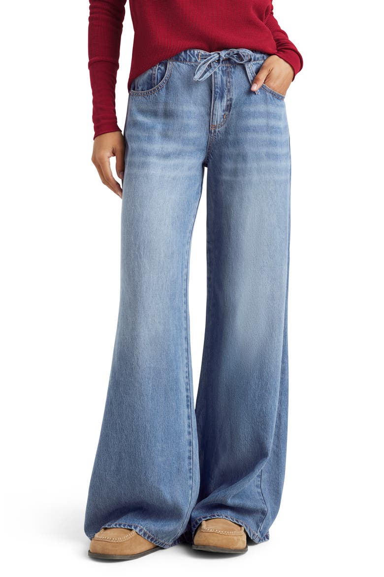 Lounge Denim Pants, Main, color, INDIGO