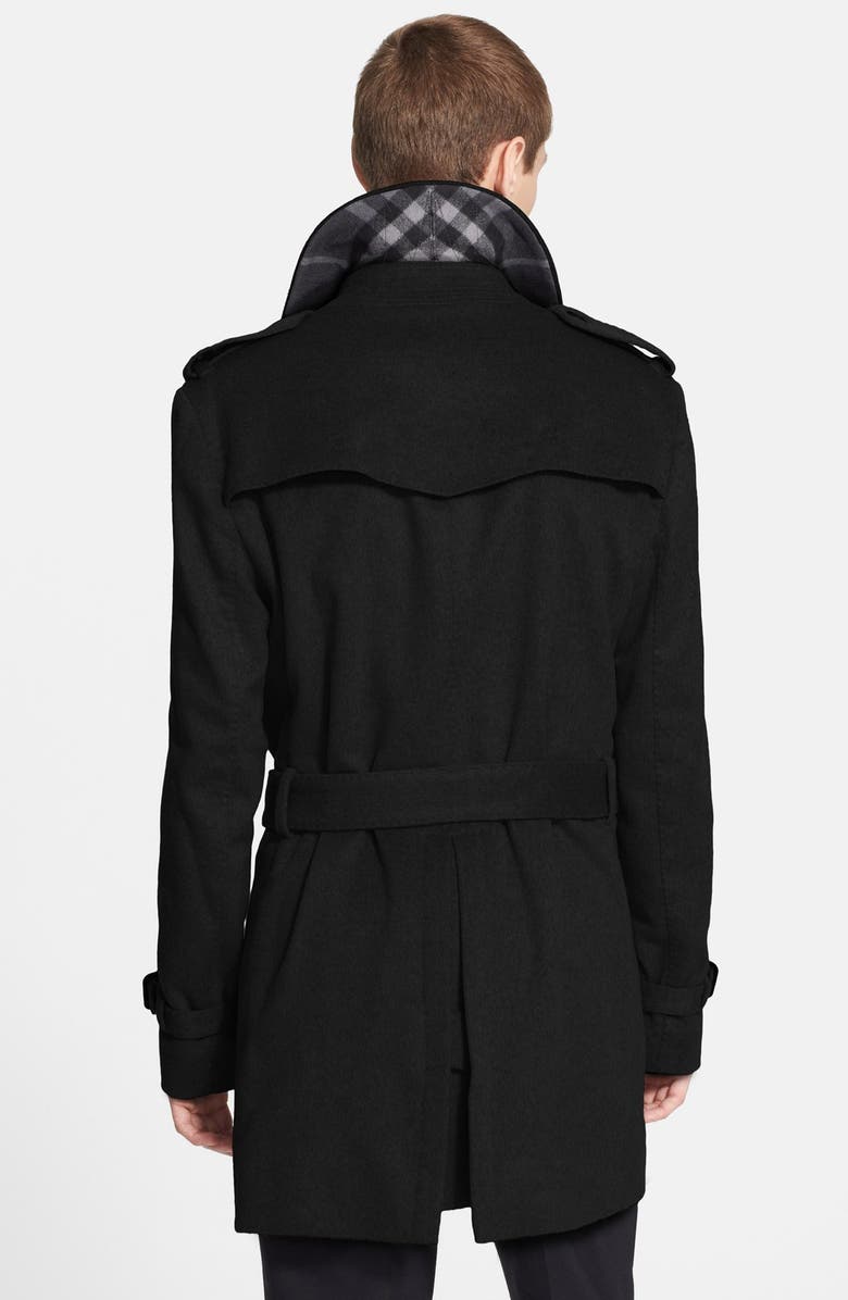 Burberry London 'Britton' Double Breasted Trench Coat, Alternate, color, 