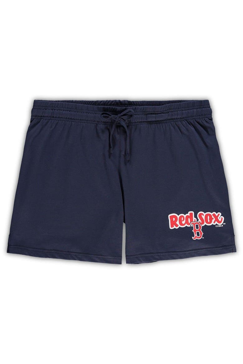 Women's Concepts Sport Navy Boston Red Sox Plus Size Cloud Tank Top & Shorts Sleep Set, Alternate, color, Navy
