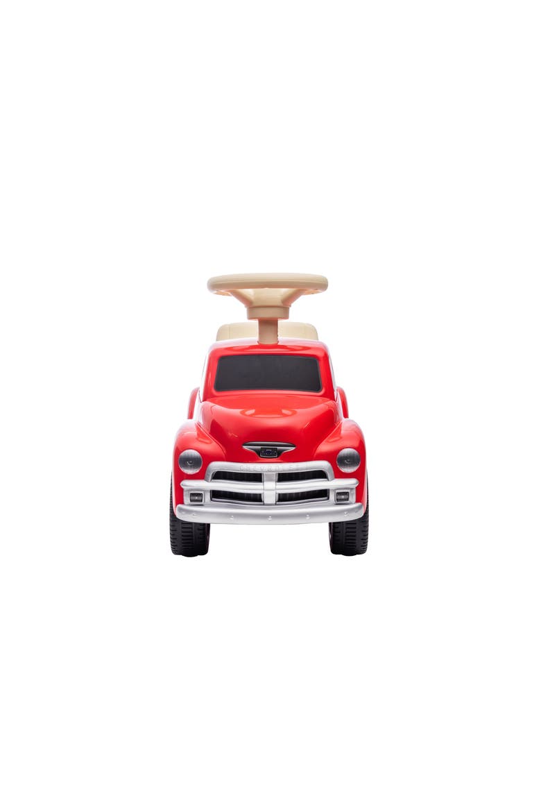 Chevrolet 3100 Vintage Push Car for Toddlers, Alternate, color, RED
