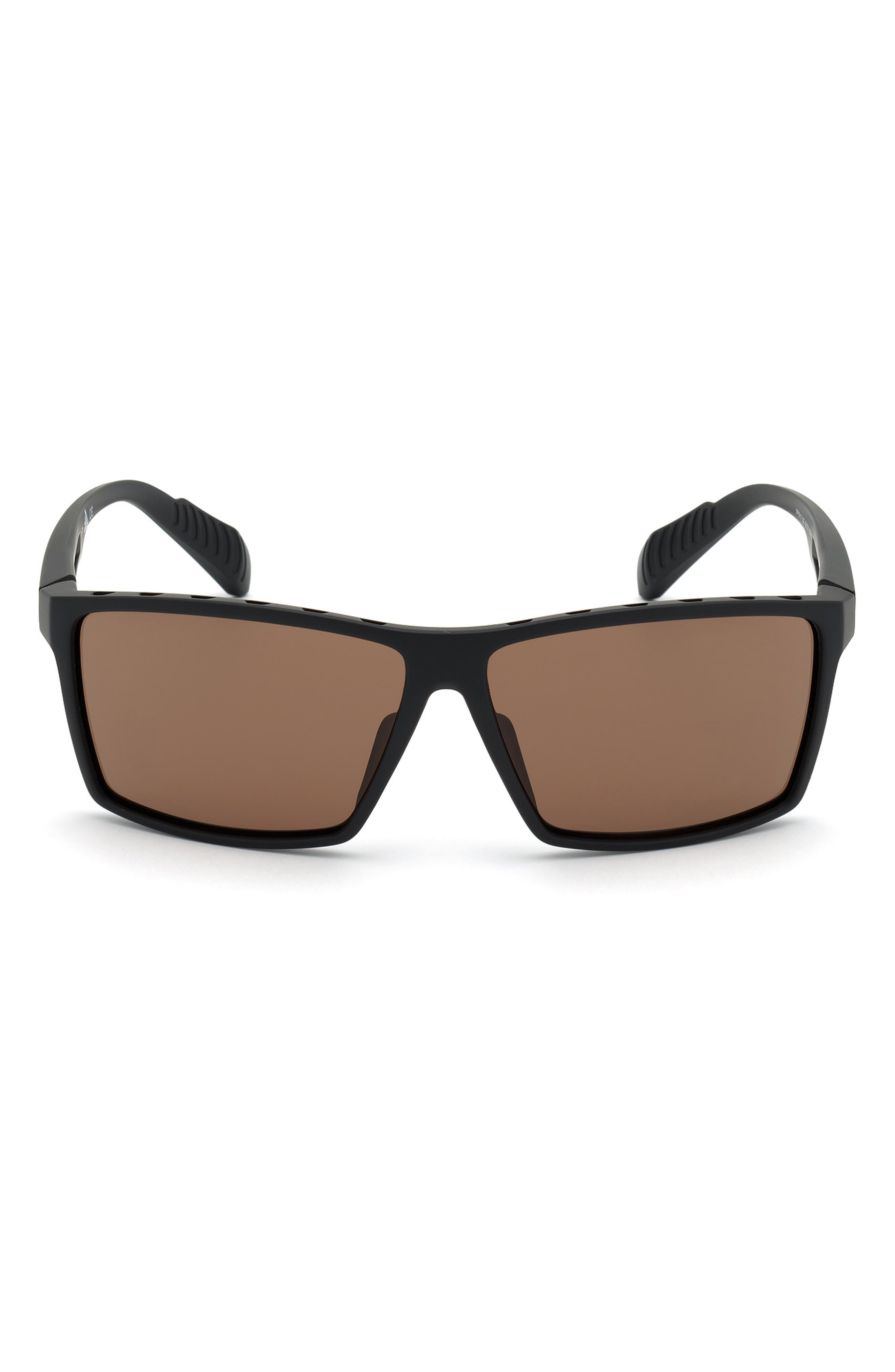 selected MATTE BLACK / BROWN LENSES