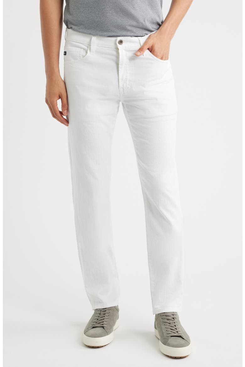 Everett Slim Straight Leg Jeans, Main, color, PRISTINE