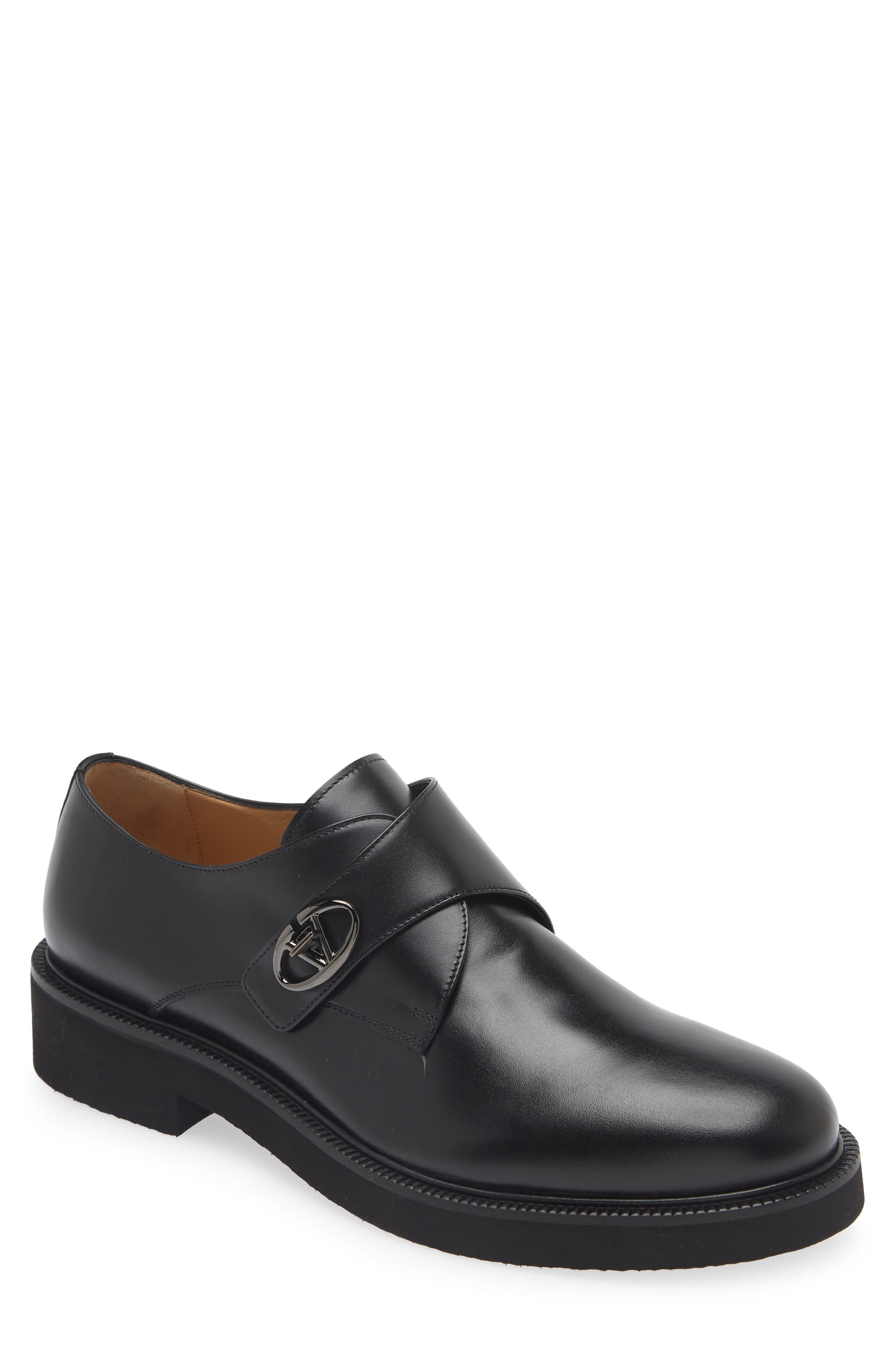 VLOGO Locker Monk Shoe, Main, color, 0NO-NERO