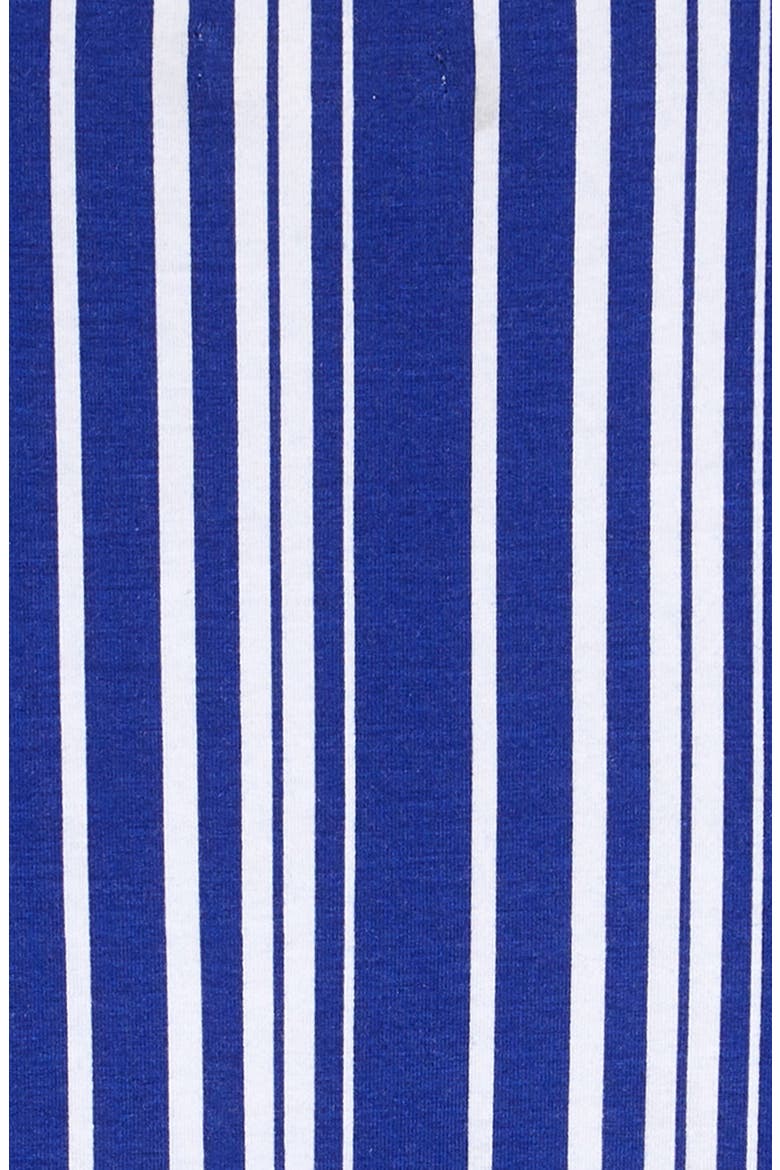 Kids' Flutter Sleeve Jersey Dress, Alternate, color, BLUE BLUING BEACH STRIPE