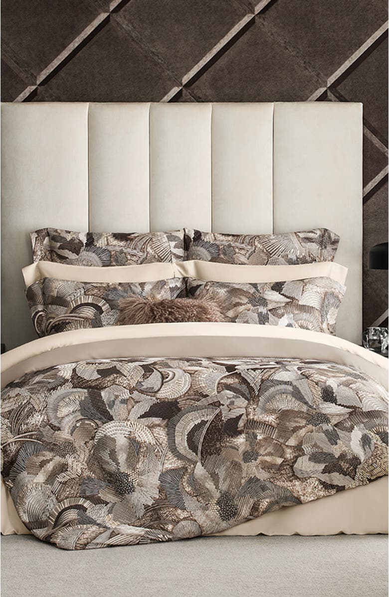 Togas Ligardes duvet cover, Alternate, color, Brown