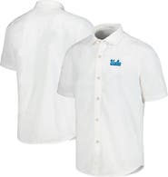 Tommy Bahama Men's Tommy Bahama White UCLA Bruins Coconut Point Palm Vista IslandZone Camp Button-Up Shirt