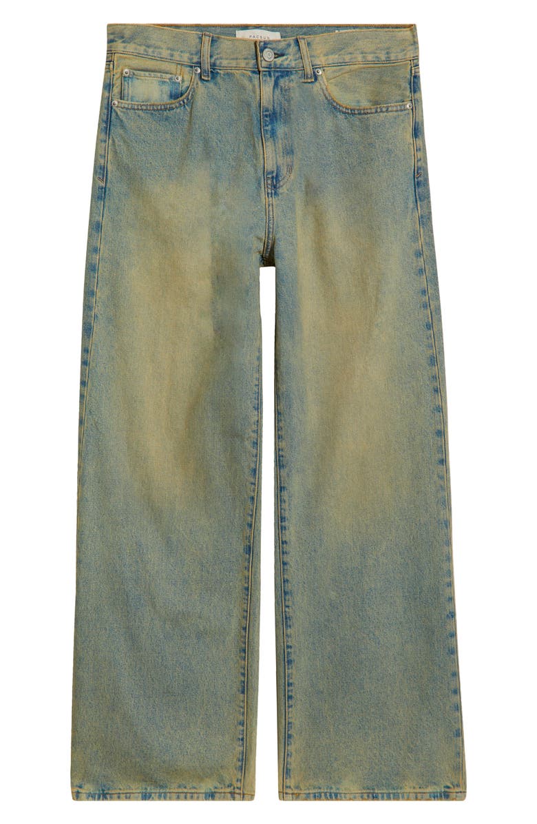 PacSun Dane II Tinted Extreme Baggy Jeans, Alternate, color, Light Indigo