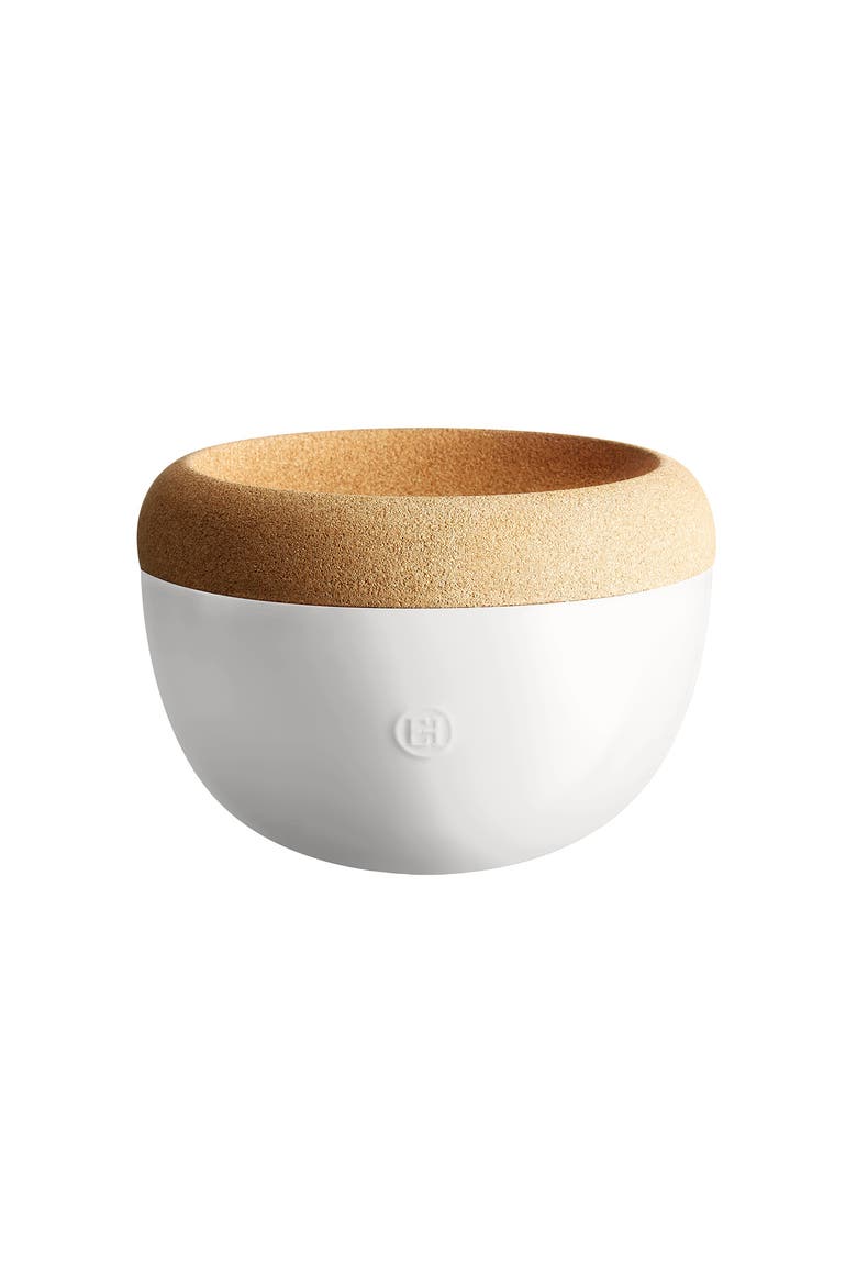 Deep Food Storage Bowl, 10.6-Inch, Main, color, Creme