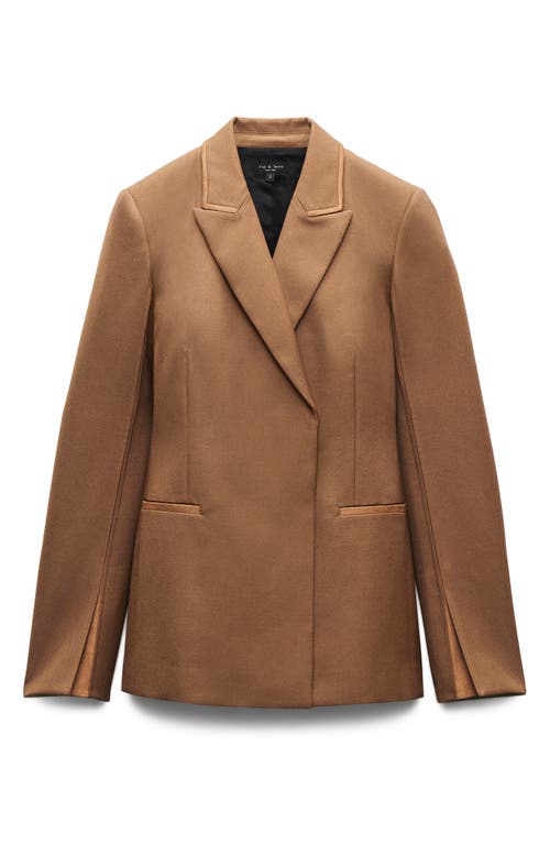 Rag & Bone Margaret Tuxedo Blazer In Brown