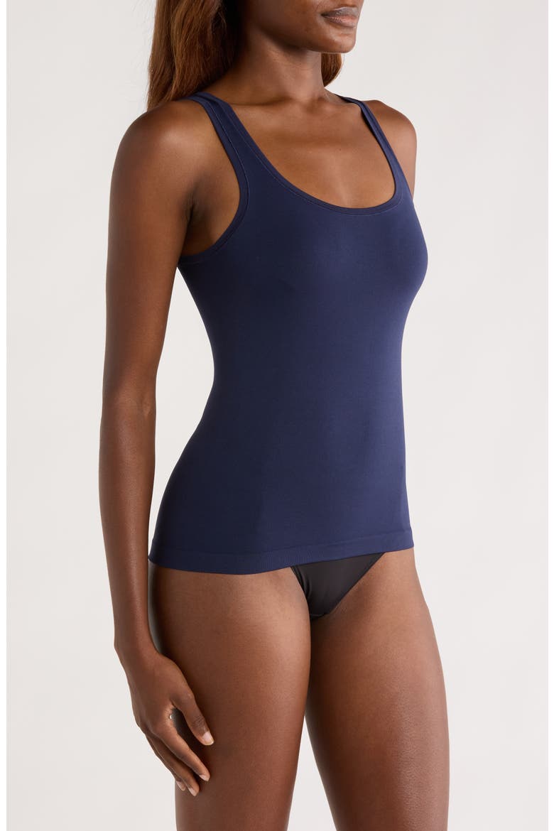 Seamless Layering Tank, Alternate, color, NAVY PEACOAT