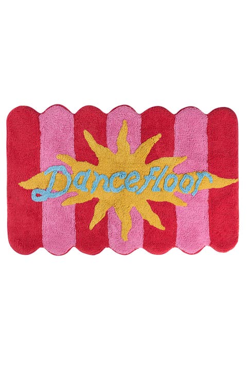 Punjab Dance Floor 100% Cotton Bath Mat 23.5" x Spa-Inspired