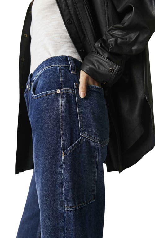 FREE PEOPLE FREE PEOPLE WE THE FREE TINSLEY HIGH WAIST BAGGY JEANS