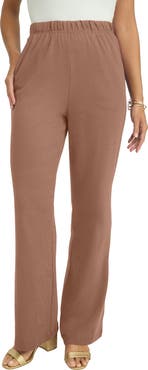 Jessica London Soft Ease Wide Leg Pant