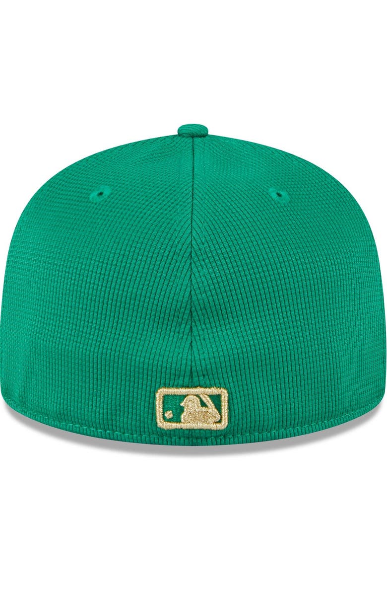 New Era Men's New Era White/Green Chicago Cubs 2024 St. Patrick's Day 59FIFTY Fitted Hat, Alternate, color, 