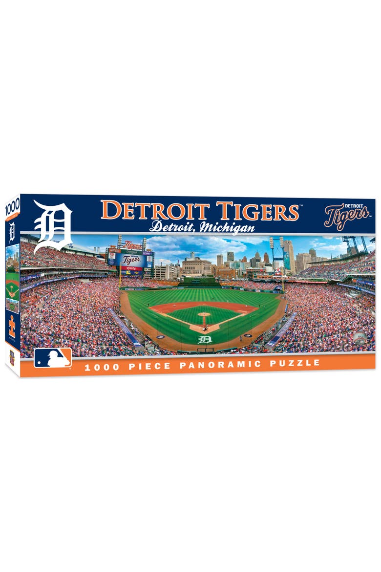 Detroit Tigers 1000pc Panoramic Puzzle, Main, color, Multicolor