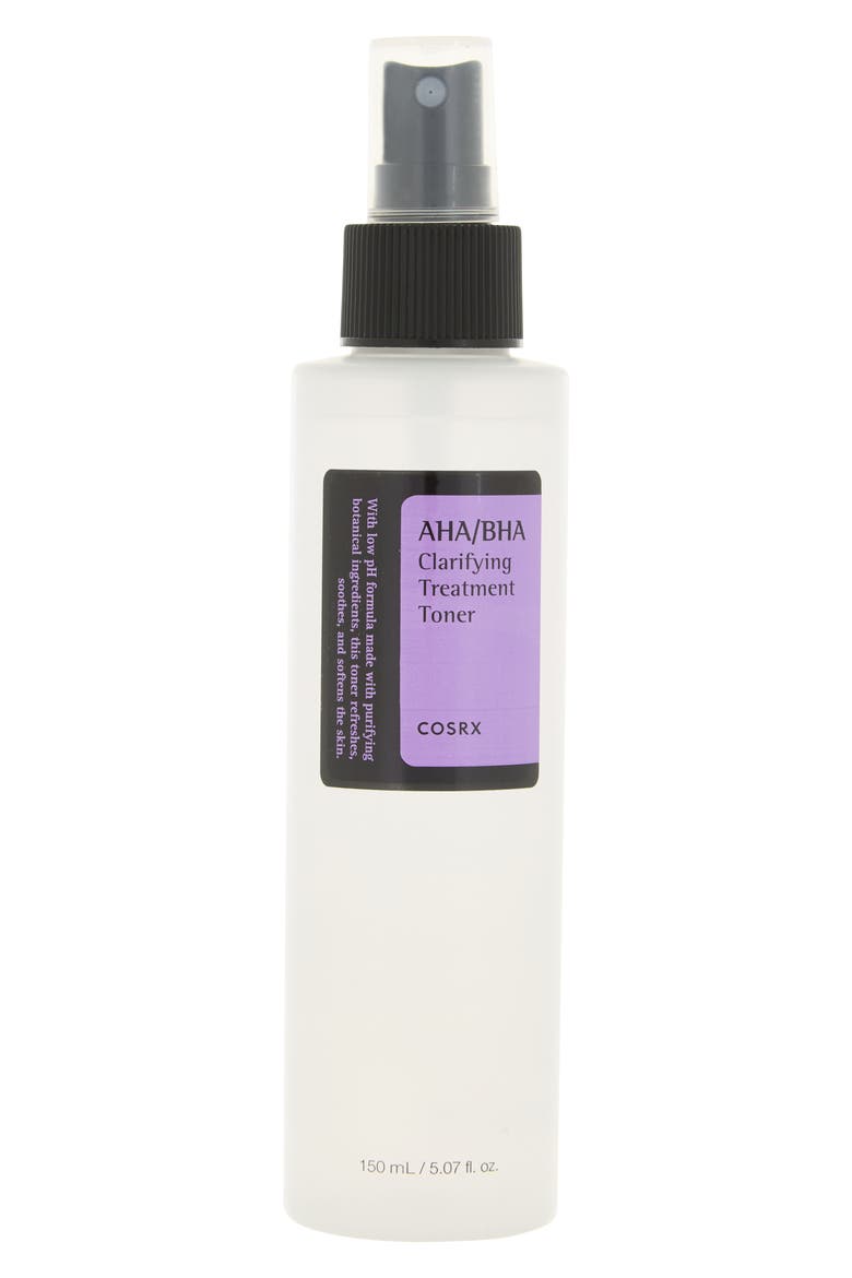 AHA/BHA Clarifying Treatment Toner, Main, color, NO COLOR