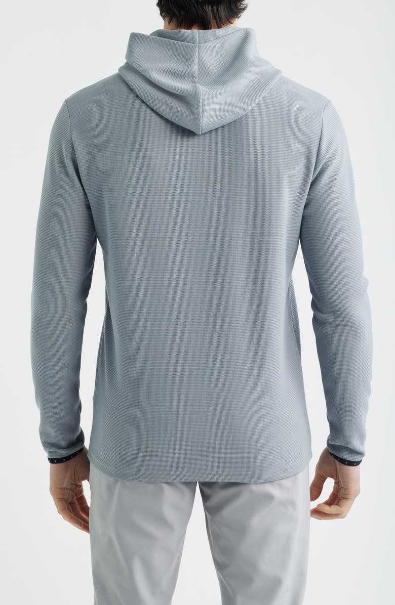 Greyson Traverse Waffle Hoodie, Alternate, color, Pacific Fog
