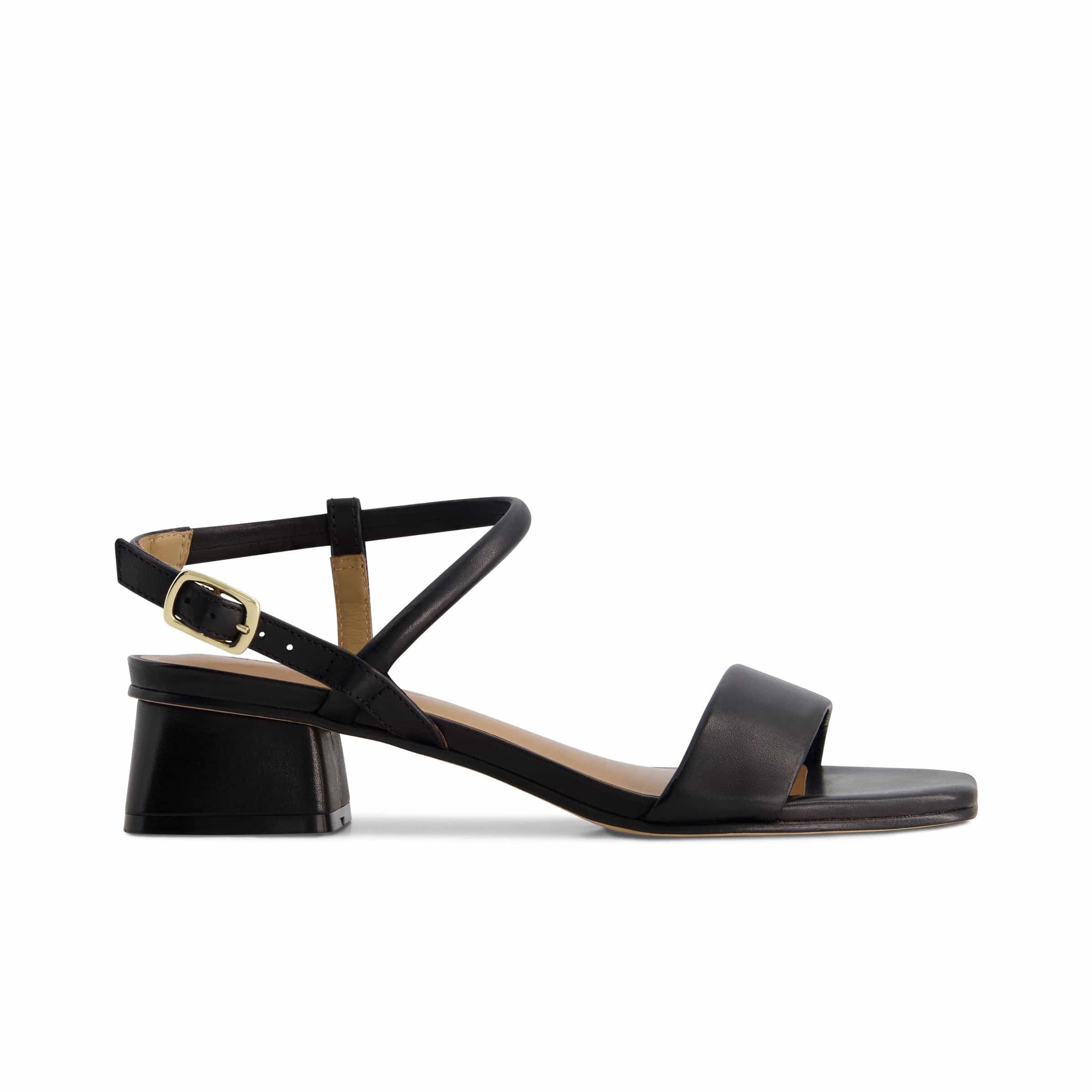 Bernardo Footwear Josei Low Heel Sandal, Main, color, Black