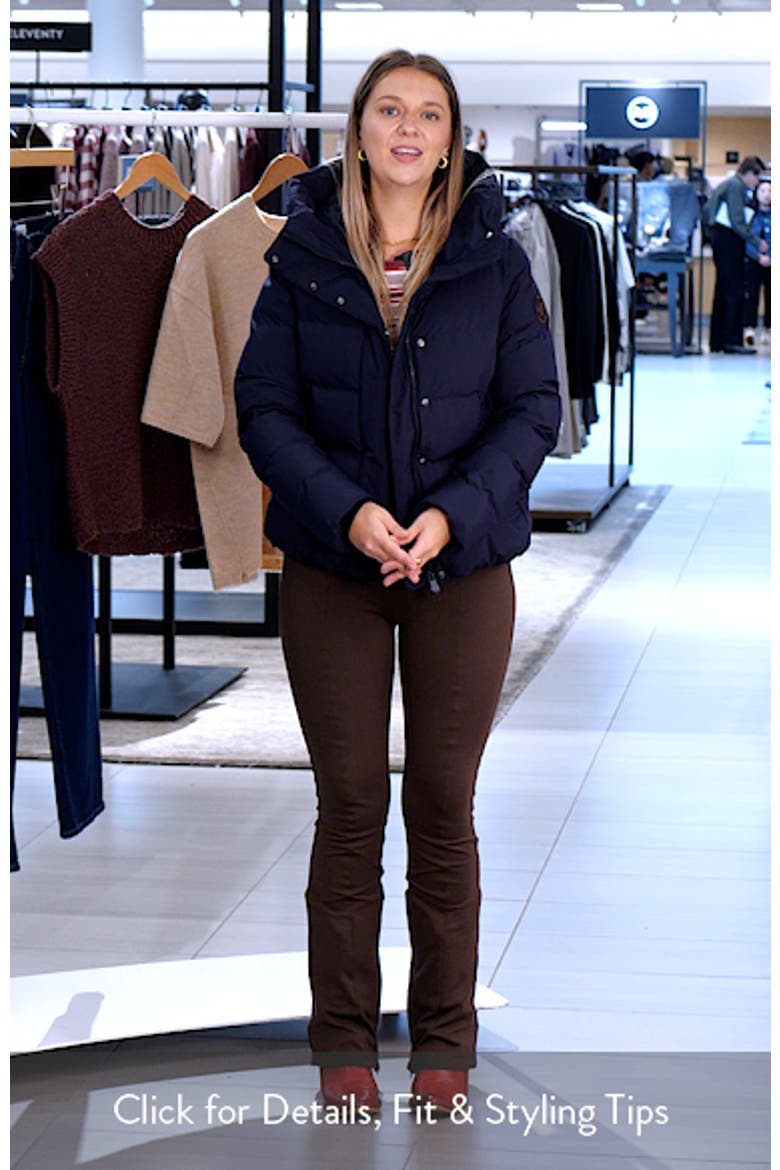 Arena Waterproof Hooded Puffer Jacket video