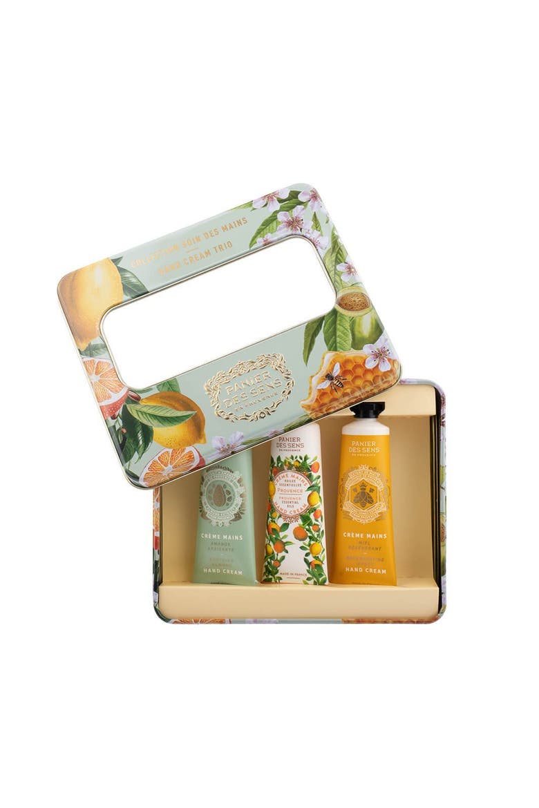 Three Hand Creams Set in a Tin Box, Alternate, color, None