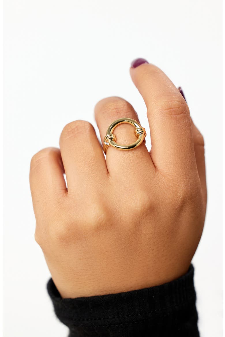 Remi Open Circle Ring, Alternate, color, GOLD