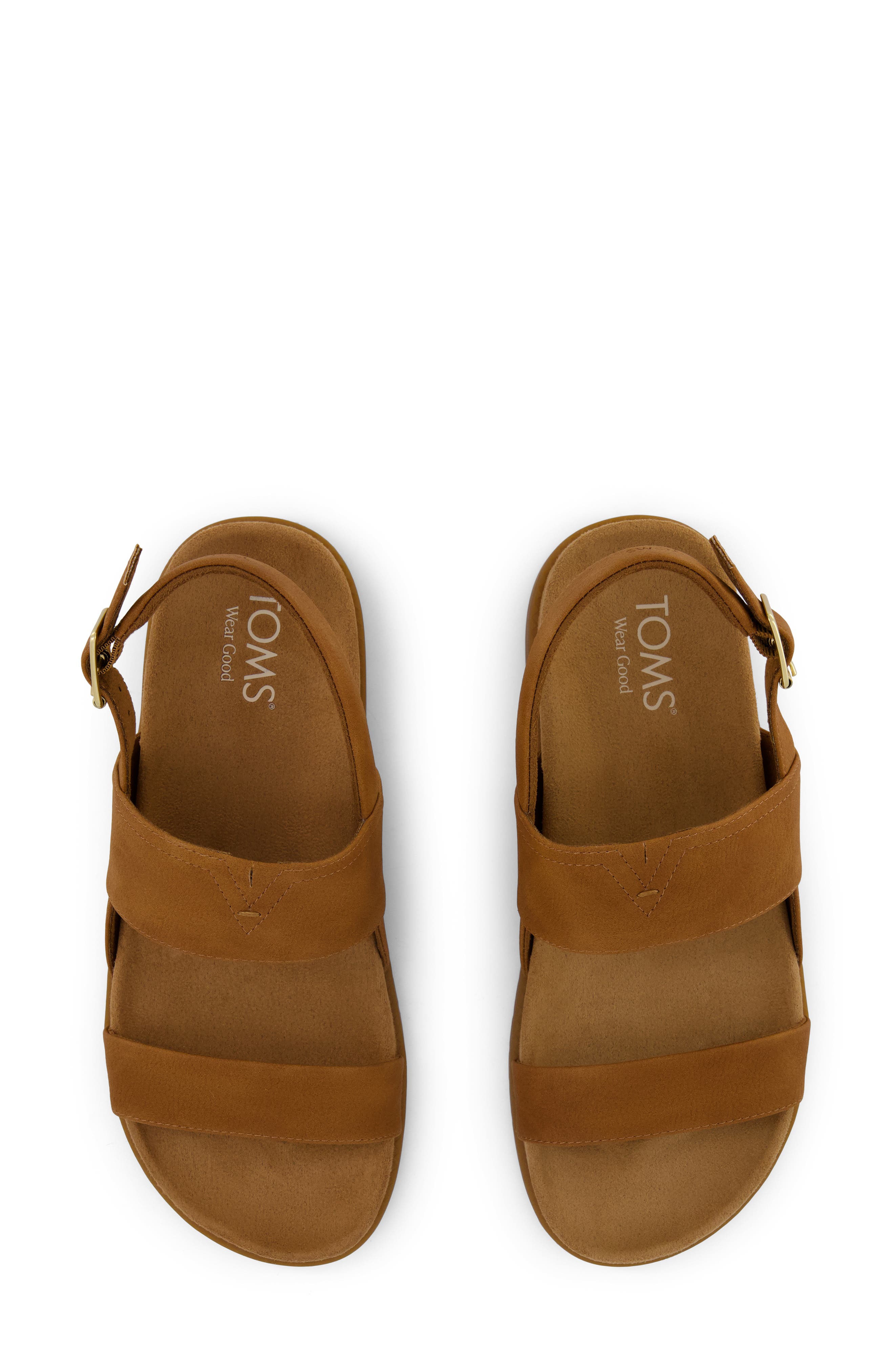 Marin Slingback Sandal, Alternate, color, MEDIUM BROWN