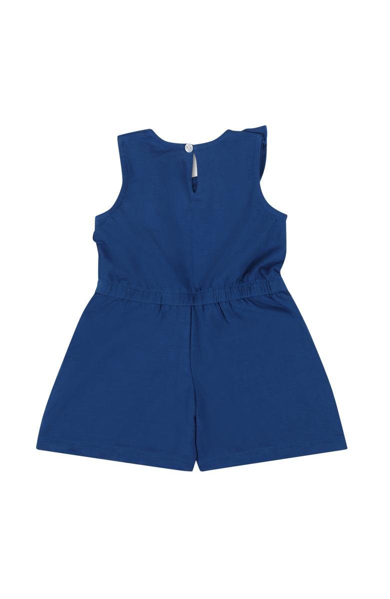 Mixed Up Clothing Girls Volant Ruffle Shorts Romper, Alternate, color, Sodalite Blue