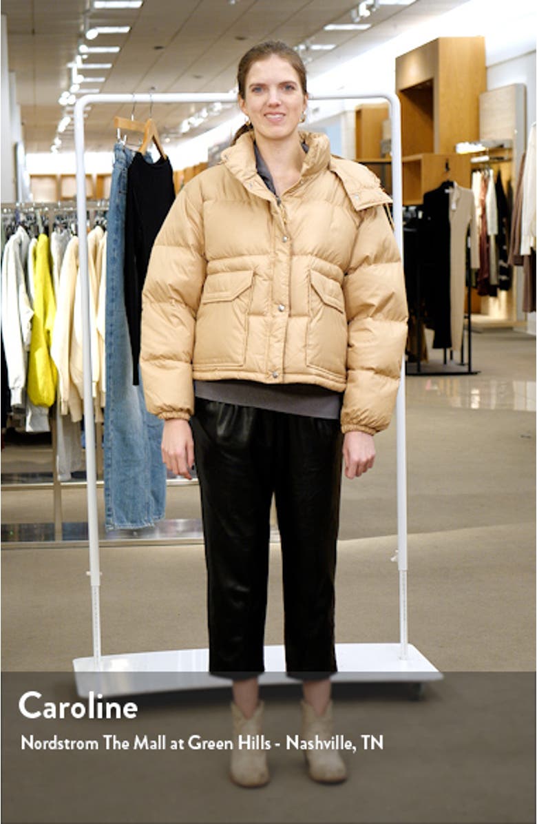 71 Sierra Water Repellent Down Short Puffer Jacket, sales video thumbnail